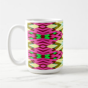 Caneca De Café Mug, um moderno design de tendência de cores múlti