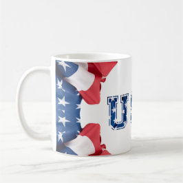 Caneca De Café Mug USA 4 juillet