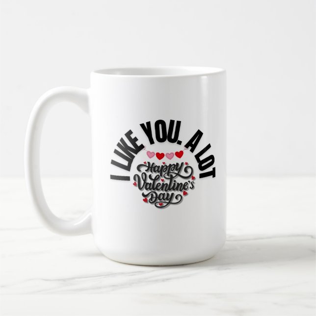 Caneca De Café mug Valentine’s Day (Esquerda)