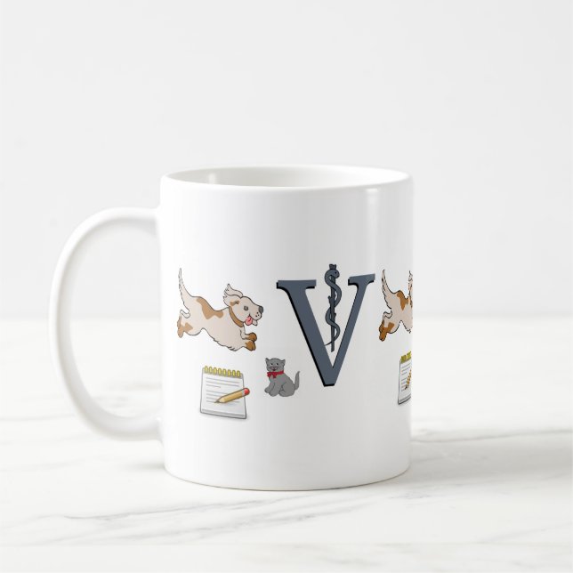 Caneca De Café Mug Veterinarian (Esquerda)