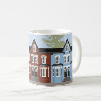 Caneca De Café Mug, vilas vitorianas