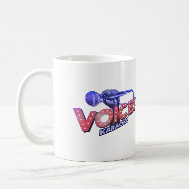Caneca De Café Mug Voices 2 sides printed. 325 ml. (Esquerda)