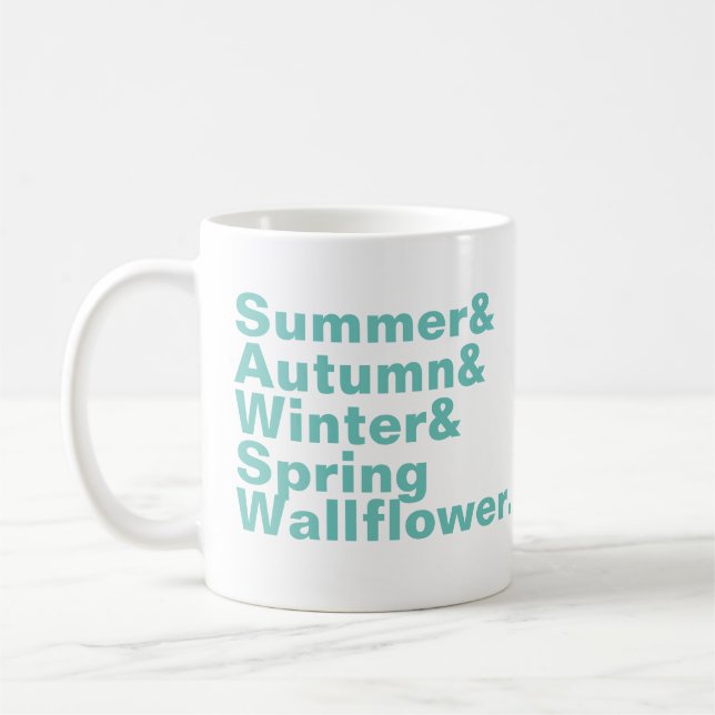 Caneca De Café Mug Wallflower Sazonal (Esquerda)