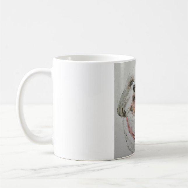 Caneca De Café Mug Watercolour Pencils Create this Drawing (Esquerda)