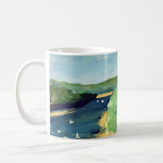 Caneca De Café Mug Waterview Scene Arte australiana