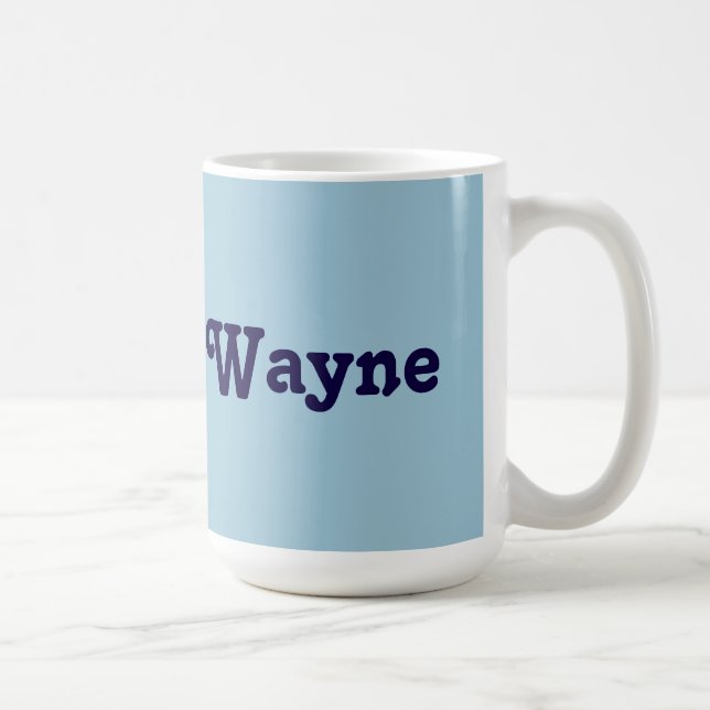 Caneca De Café Mug Wayne (Direita)
