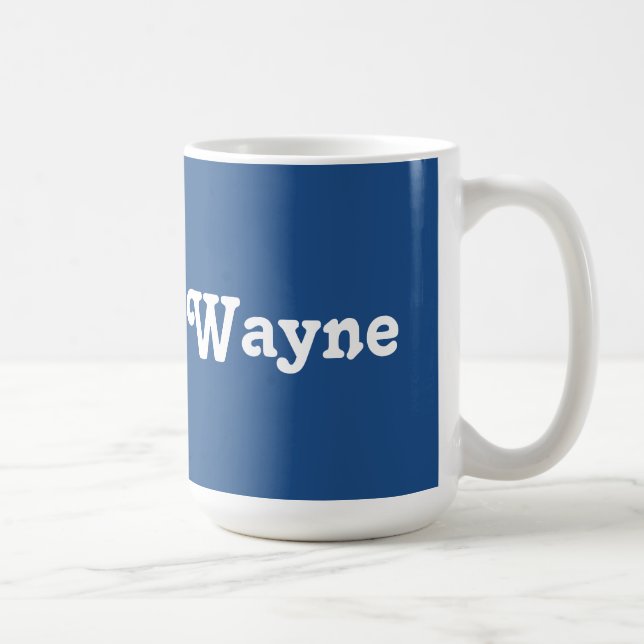 Caneca De Café Mug Wayne (Direita)