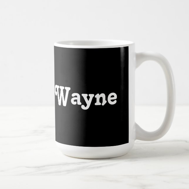 Caneca De Café Mug Wayne (Direita)