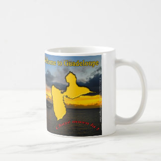 Caneca De Café Mug: Welcome to Guadeloupe.