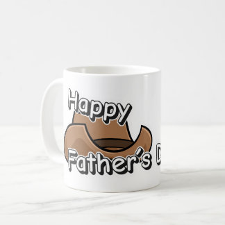 Caneca De Café Mug Western Father's Day Design