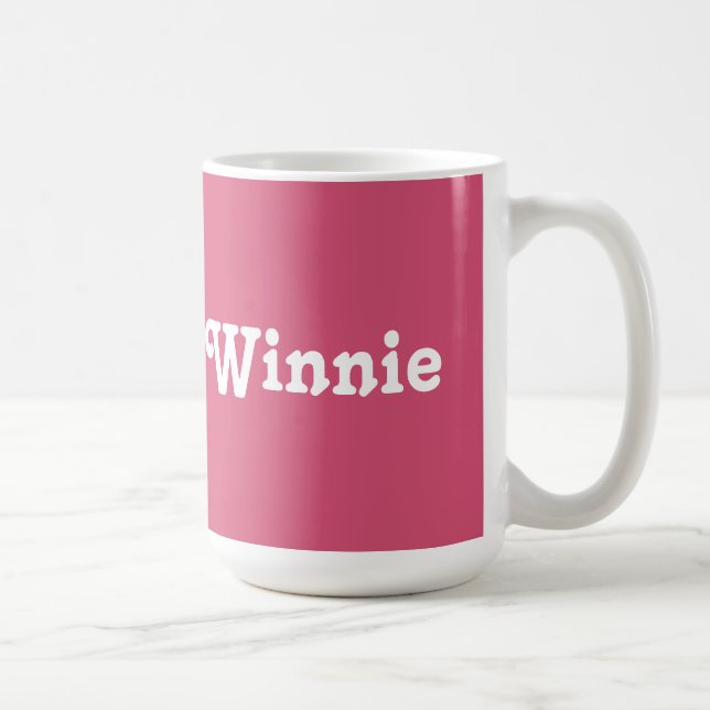 Caneca De Café Mug Winnie (Direita)