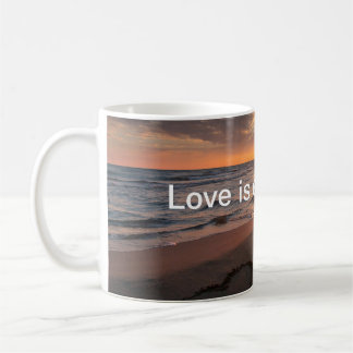 Caneca De Café Mug with love 