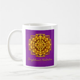 Caneca De Café Mug with Maha Sri Yantra