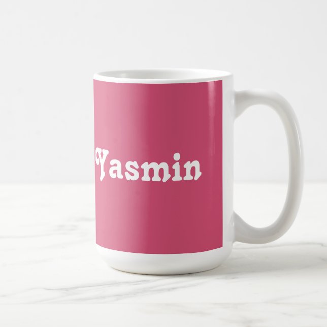 Caneca De Café Mug Yasmin (Direita)