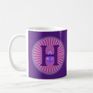 Caneca De Café Mug - Yoga Zen - Personalizado - Adicionar Inicial