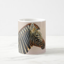 Caneca De Café Mug Zebra Head