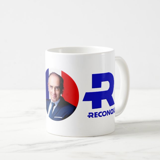Caneca De Café Mug Zemmour Président (Frente Esquerda)