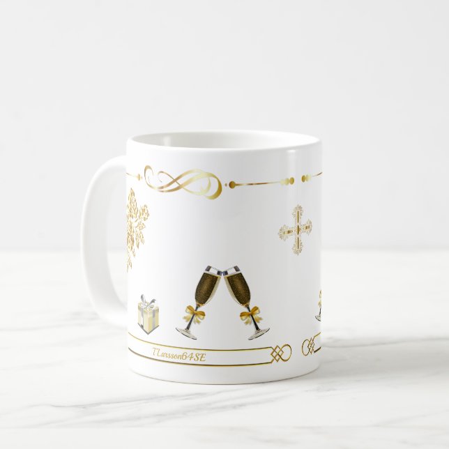 Caneca De Café Mugg — Party (Frente Esquerda)