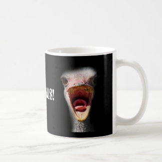 Caneca De Café Mugg -Rolig gapande fågel