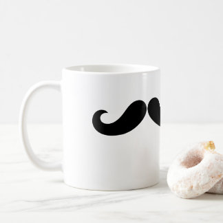Caneca De Café Mugin de bigode - à direita