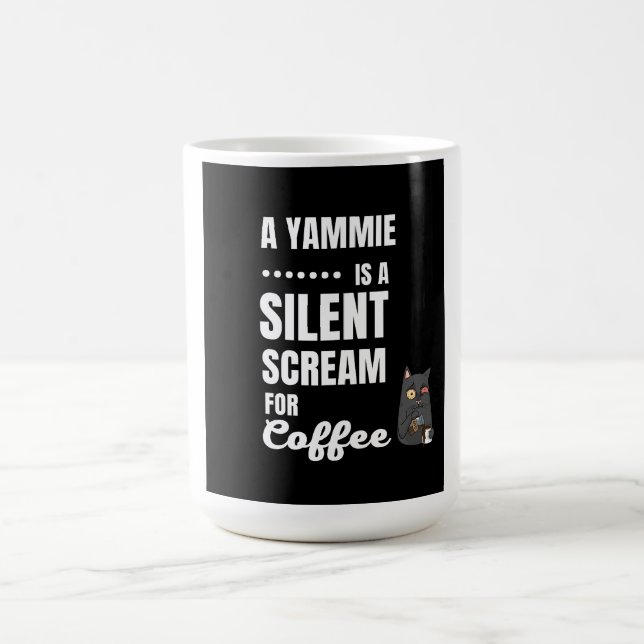 Caneca De Café  Mugs - A Yammie is a silent Scream for coffee (Centro)