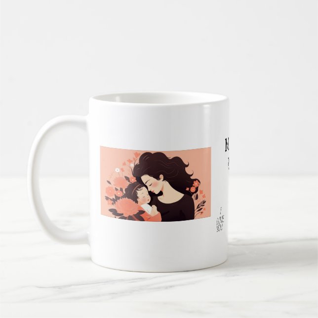 Caneca De Café Mugs como presente para a mãe (Esquerda)