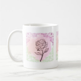 Caneca De Café Mugs & Cups || Rose Bloom Mug