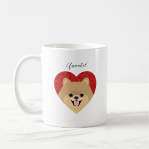 Caneca De Café Mugs da Pomerânia