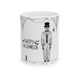 Caneca De Café Mugs de café do Skeleton Skeleton