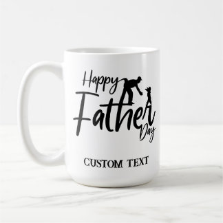 CANECA DE CAFÉ MÚGS DE DIA DE OS PAIS PERSONALIZADOS