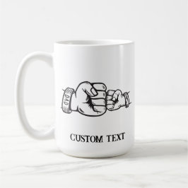 CANECA DE CAFÉ MÚGS DE DIA DE OS PAIS PERSONALIZADOS