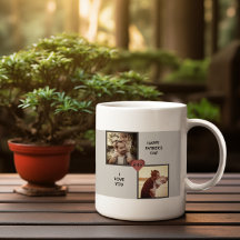 Mugs do Dia do Pai Personalizáveis - Presentes par