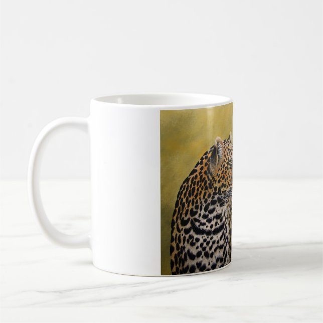 Caneca De Café Mugs Lepard (Esquerda)