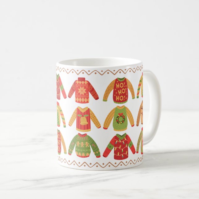 Caneca De Café Muita transpiração doce clássico (Frente Esquerda)