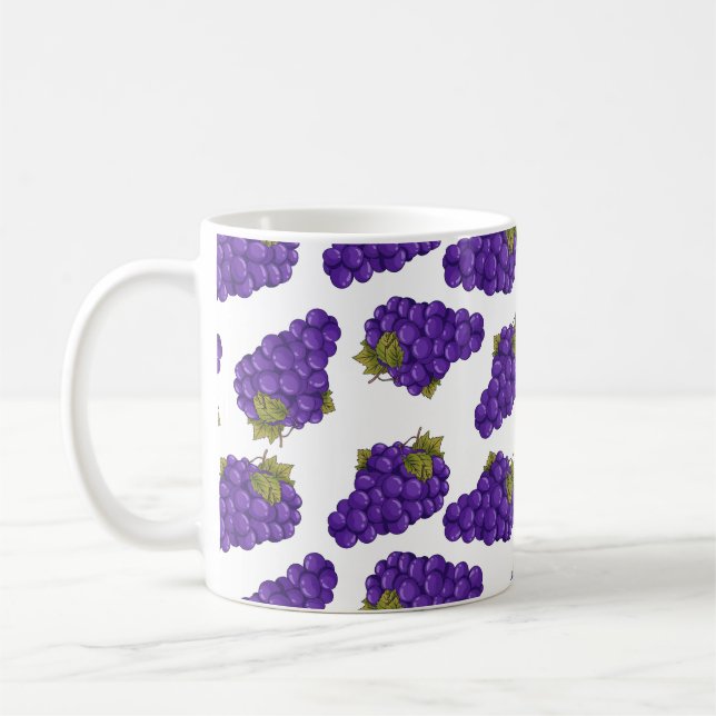 Caneca De Café Muitas uvas! (Esquerda)