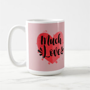 Caneca De Café Muito Amor, Grande Coração