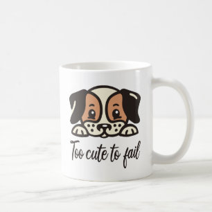 Caneca De Café Muito fofo para falhar