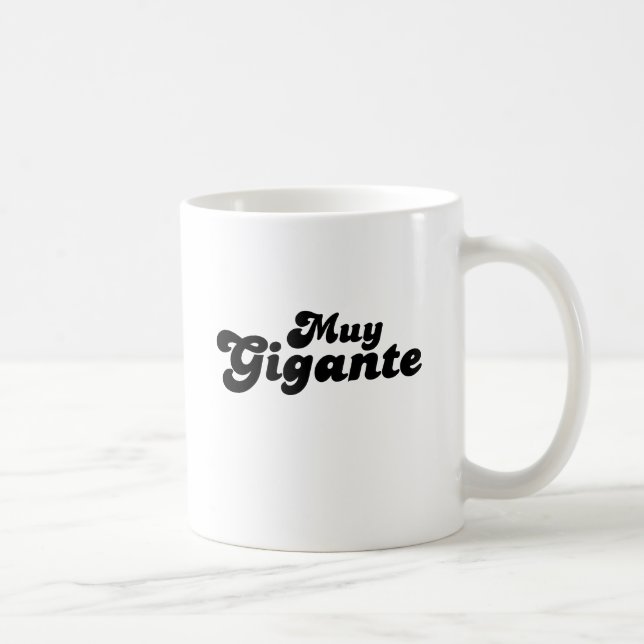 Caneca De Café Muito Gigante (Direita)