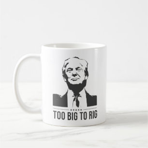 Caneca De Café Muito Grande Para Rig Trump 2024