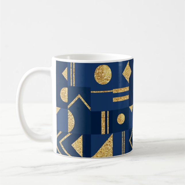 Caneca De Café Muito Legal Estilo Azul Sudoeste Coffee Mug (Esquerda)