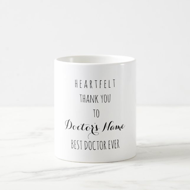 Caneca De Café Muito Obrigado A Melhor Médica Típica (Centro)