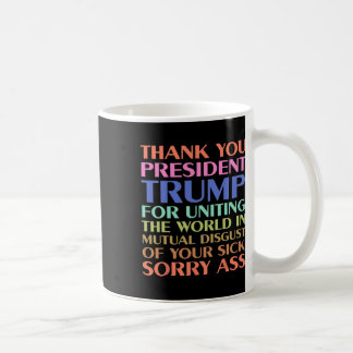 Caneca De Café Muito Obrigado, Senhor Presidente Trump, Por Ter U