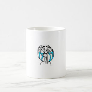 Caneca De Café Muito Obrigado Tão Chorando Trolface Meme