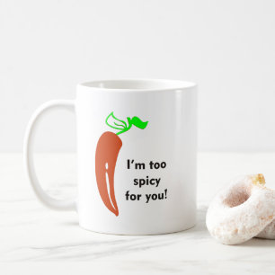 Caneca De Café Muito Picante