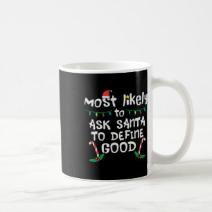 Caneca De Café Muito Provável Que Papai Noel Defina Bom Natal Xma