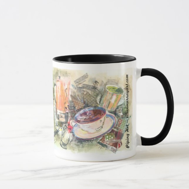 Caneca de café "muito quente" (Direita)