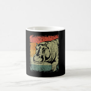 Caneca De Café Muito Vintage Hippopotamus Hippo Pista