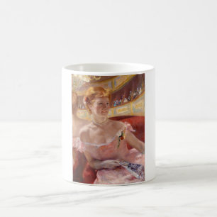 Caneca De Café Mulher Americana com Colar de Pérolas