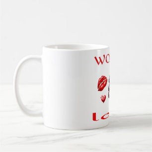 Caneca De Café  "Mulher Apaixonada" - Arte do Dia dos Namorados