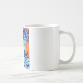 Caneca De Café mulher azul